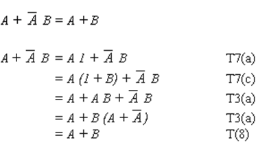 474_Define Algebraic method for Simplification of the Boolean Expressions.png